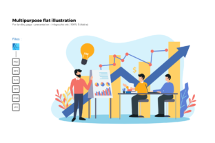 Flat Illustration Presentation Graphics