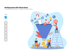 Flat Illustration Review
