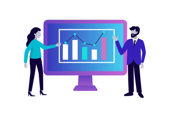 Flat Illustration Work from Home-01: A Modern Design Asset for Local Branding