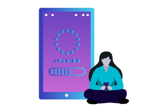 Flat Illustration Work from Home-04 Review for Branding & Marketing