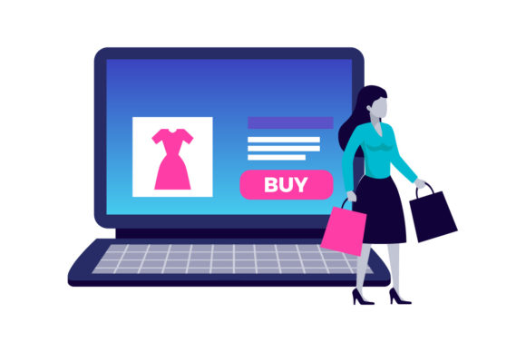 Flat Illustration Work from Home-08: A Versatile Graphic Design Asset for Content Creators